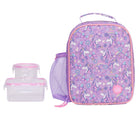 Ensemble Sac à Lunch Jump - Mauve-matériaux polyester et PEVA, Géométrique