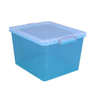 Really Useful Boxes – Boîte de rangement de 31 l - aqua-Capacité : 31 litres
