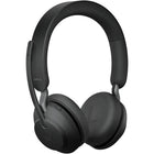 Jabra - Casque supra-auriculaire sans fil stéréo Evolve2 65 UC - Unified-Technologie à 3 microphones pour une performance d’appel exceptionnelle