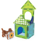 Magna-Tiles - Ensemble de construction magnétique Niche pour chien 13 pièces-Qualité supérieure: Les pièces MAGNA-TILES sont fabriquées à partir de plastique MABS non toxique de qualité alimentaire, sans BPA, sans phtalates et sans latex. Nos aimants sont sélectionnés en ayant les enfants à l’esprit. Les enfants peuvent donc séparer facilement les tuiles pour une construction sûre et sans frustration