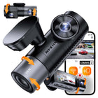 Vantrue - Caméra embarquée N5 à 4 canaux avec carte SD de 64 Go-Plusieurs modes d’enregistrement disponibles incluant 1 canal, 2 canaux, 3 canaux et 4 canaux, permettant une configuration flexible selon les besoins