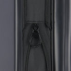 Bugatti - Valise de cabine à coque rigide, 21.50po  de la collection Dubai - Charbon-Les tubes en aluminium font partie de notre système de poignée de chariot télescopique robuste doté de hauteurs de verrouillage à plusieurs niveaux.
