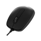 Intekview - M50AW Souris Filaire Ambidextre - Paquet de 2-Capteur optique 1200 DPI : Mouvement précis et réactif sur tous types de surfaces standards