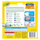 Crayola - 10 marqueurs timbreurs lavables Ultra-Clean-Notre formule la plus lavable de tous les temps!