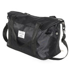 Nicci - Sac extensible Travel Weekender Duffel - Noir -Fente pour poignée de bagage