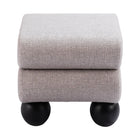 Zuo - Davao Pouf - Gris-Garantie limitée de 3 ans