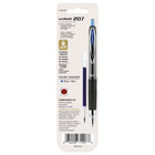 uni-ball - Stylos à gel rétractables 207 - 0,7 mm - bleu - paquet de 2-Pointe fine de 0,7 mm