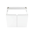 Modway - Bryn Fixation murale de 30" Vanité de salle de bain (lavabo non inclus) - Blanc-7