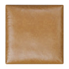 Modway - Commix Duvet Rempli Trop Rempli Cuir végane Ottoman - Tan-Capacité de poids des ottomans : 331 lb.