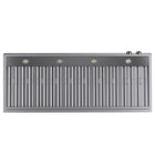 KUCHT KRH600-SS-C 60 po Hotte murale - avec commandes numériques - 1200 CFM - Acier inoxydable-Équipée de deux lampes DEL, cette hotte au design sans soudure offre une meilleure visibilité pendant la cuisson et rehausse l’apparence de votre cuisinière Kucht de style professionnel