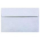  JAM Paper Enveloppes d'invitation parchemin A10 - 6 x 9,5 po - Bleu recyclé - paquet de 50-Couleur : bleu, Les enveloppes présentent une finition parchemin marbré pour une touche élégante
