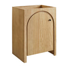 Modway - Appia 24" Armoire de toilette de salle de bain (lavabo non inclus) - Chêne-Charnières à fermeture douce