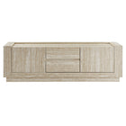Modway - Hollis 59 po Travertin Meuble TV, Travertin-Assemblée requise