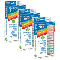 Wonder Stix - Marqueurs - 12/Paquet - Paquet de 3-Un nouveau marqueur révolutionnaire pour apporter un plaisir créatif et sûr à vos travaux manuels