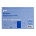 Perk - Sacs transparents extra larges - 31 po x 40 po - Paquet de 20-31 po x 40 po