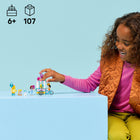 LEGO - Friends Le kiosque de crème glacée et de ballons-Ensemble LEGO Friends comprenant un kiosque de nourriture, un vélo, des ballons et des bâtonnets glacés