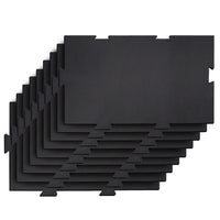 Edgewood - IN2FIT - 16.6" x 23.5" x 1/4" - dalle de fitness emboîtable à absorption des chocs et du son - truffe - paquet de 9 -Parfait pour salles d'exercice à domicile, gyms à domicile, salles de loisirs