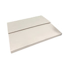 Abbey - Boîtes d'expédition à pliage facile - 14 po x 17 po x 2 po - blanc - paquet de 50-Qté par lot : 50 boîtes par lot