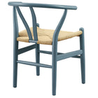 Modway - Amish 29" Chaise à manger - Harbor Blue-Arrivée entièrement assemblée