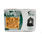 Eco II - Sacs à ordures Oxo-Biodégradable - 30 po x 38 po - extra fort - noir - paquet de 125-30 po x 38 po