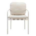 Zuo - Aite Chaise de salle à manger - Beige - Ensemble de 2-Assise et dossier amovibles