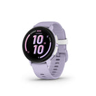 Garmin - Montre connectée Bounce 2 pour enfants - 43 mm - Violet clair-SUIVI DE LOCALISATION EN TEMPS RÉEL - Voyez où se trouve votre enfant grâce à l'application Garmin Jr. sur smartphone, et recevez des notifications lorsqu'il entre ou sort d'une zone définie par un parent. Vous pouvez même demander une notification lorsque votre enfant quitte son emplacement actuel.