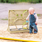 Outsunny - Ensemble de jeu d’eau courante et de sable pour enfants d’extérieur avec éviers - bois naturel - ensemble de 18-Un ensemble de jeu de sable et d'eau amusant peut créer le royaume idéal d'un enfant 