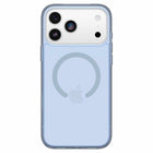 OtterBox - Étui Symmetry MagSafe avec Contrôle de la Caméra pour iPhone 17 Pro Max - Argent Bleu-Technologie intégrée conçue pour prendre en charge une interaction transparente avec le contrôle de la caméra