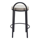 Zuo - Sisal Tabouret de comptoir - Beige Tweed - Ensemble de 2-6
