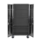 Seville Classics - Armoire de rangement roulante UltraHD - 36 po L x 18 po l x 72 po H - Graphite-4 protège-coin offrant une protection accrue