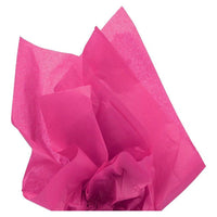 JAM Paper - Papier de soie - Rose Fuchsia - 50 feuilles-Couleur : Rose Fuchsia | Parfait pour les anniversaires, les fêtes et toutes les occasions de cadeaux