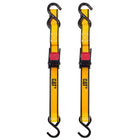 CAT - Ensemble de 2 sangles à came avec boucles souples - 12 pi x 1-1/2 po-Résistance: Résistance de travail de 1 000 lb et résistance à la rupture de 3 000 lb