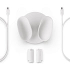 Meta - Station de charge compacte Quest pour Meta Quest 3 et 3S - Blanc-Chargement du casque via le port USB