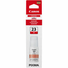 Canon - Bouteille d'encre rouge GI-23 pour imprimante PIXMA G620-Rouge