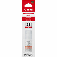 Canon - Bouteille d'encre rouge GI-23 pour imprimante PIXMA G620-Rouge