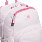 Adidas - Sac à dos Midway - Fusion Rose-Deux pochettes latérales en filet pour bouteilles à eau pouvant contenir des bouteilles de 32 oz.