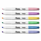 Sharpie - Marqueurs Créatifs S-Note - Pointe Biseautée - Couleurs Assorties - Paquet de 6-La pointe biseautée vous laisse choisir rapidement entre des traits précis et des lignes larges