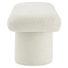 Modway - Orla Chenille recouverte Banc - Crème-Arrivée entièrement assemblée
