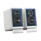 Edifier - QR65 Haut-parleur Bluetooth multimédia à effet lumineux magnifique - Blanc-Profitez d'un son haute résolution avec prise en charge LDAC, offrant un son sans fil jusqu'à 990 Kbps via Bluetooth V5.3. Les ports d'entrée USB et RCA prennent également en charge les signaux de résolution 24 bits/96 kHz