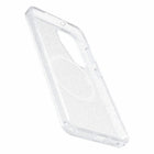 OtterBox - Symmetry Clear Magnets Case pour Samsung Galaxy S25 - Stardust avec teinte bleue-Aimants intégrés parfaitement alignés pour une recharge rapide jusqu’à 15W avec les chargeurs sans fil Qi2