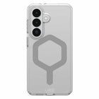UAG - Étui Plyo transparent avec aimants pour Samsung Galaxy S26, Ice/Silver-Coque blindée et noyau souple résistant aux chocs