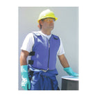 TechNiche TECHKEWMC — Veste de refroidissement par changement de phase, bleu, G/TG-Épaules autoagrippantes et sangles d’ajustement