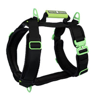Healthy Harness - Harnais pour chien Ultimate Urban Premium - Noir - XL-Conception anti-traction et anti-étranglement – ​​prévient les pressions néfastes sur le cou et la gorge de votre chien pour des promenades plus sûres et plus saines
