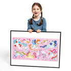 Banana Panda - Puzzle J'adore les licornes, à partir de 4 ans-Taille finie de chaque puzzle : 9" x 12"