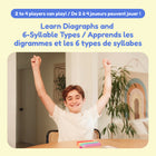 The Fidget Game - Le jeu de lecture des digrammes-Pour les leçons en petits groupes, les interventions et la pratique à la maison