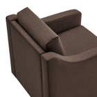 Modway - Liora Performance Velvet Fauteuil - Chocolat-8