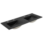 Modway - Chaucer 48" Meuble de salle de bain à double lavabo - Noir de chêne-9