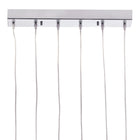 Zuo - Lampe plafonnier Hale - Transparent-Conçue pour une installation câblée permanente, avec support de montage standard et quincaillerie inclus