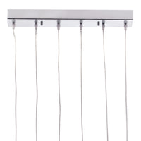 Zuo - Lampe plafonnier Hale - Transparent-Conçue pour une installation câblée permanente, avec support de montage standard et quincaillerie inclus
