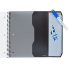 Five Star - Cahier Effaçable À Sec, 11 po H x 8.5 po l, Noir-Zone effaçable à sec pour le remue-méninges